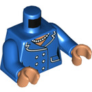 LEGO Blue Mayor McCaskill - from LEGO Batman Movie Minifig Torso (973 / 76382)