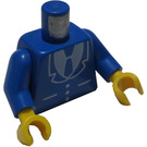 LEGO Blauw Minifig Torso Jacket met Tie (973)