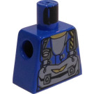 LEGO Blau Minifigur Torso ohne Arme mit Jet mit Pack (973)