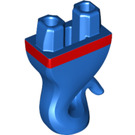 LEGO Blue Minifigure Genie Legs with Red Waist (26221 / 98376)