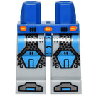 LEGO Bleu Minifigure Hanches et jambes avec Armor,  Hexagonal Knee Pads (73200)