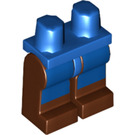 LEGO Blau Minifigure Hüften und Beine mit Blau rectangles (3815 / 56496)