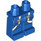LEGO Blau Minifigure Hüften und Beine mit Dekoration (73200 / 104753)