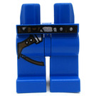 LEGO Bleu Minifigure Hanches et jambes avec Gunbelt Modèle (48335 / 84418)