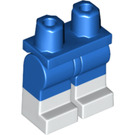 LEGO Bleu Minifigure Hanches et jambes avec blanc Boots (3815 / 21019)