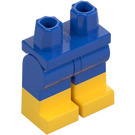 LEGO Blu Minifigure Fianchi e gambe con Giallo Boots (21019 / 79690)