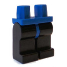 LEGO Blue Minifigure Hips with Black Legs