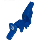 LEGO Blau Motorrad Fairing Körper mit Polizei Symbol auf Vorderseite Aufkleber (50860)