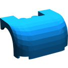 LEGO Bleu Garde-boue Bonnet 3 x 4 x 1.7 Incurvé (38224 / 93587)