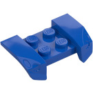 LEGO Bleu Garde-boue assiette 2 x 4 avec Overhanging Headlights (44674)