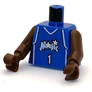 LEGO Blå NBA Tracy McGrady, Orlando Magi Kropp