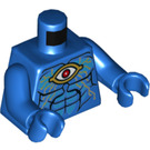 LEGO Blau OMAC Minifig Torso (973 / 76382)