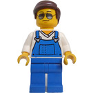 LEGO Sininen Haalarit Minihahmo