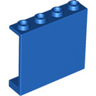 LEGO Blau Paneel 1 x 4 x 3 ohne seitliche Stützen, hohle Noppen (4215 / 30007)