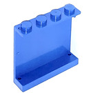 LEGO Azul Panel 1 x 4 x 3 sin soportes laterales, espigas sólidas (4215)