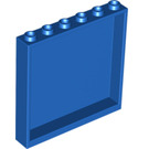 LEGO Blauw Paneel 1 x 6 x 5 (35286 / 59349)