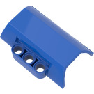 LEGO Blue Panel 4 x 6 Side Flaring Intake with Three Holes (61069)