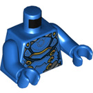 LEGO Blauw Pharah Minifig Torso (973 / 76382)