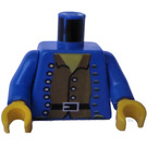 LEGO Blauw  Piraten Torso (973 / 73403)