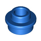 LEGO Blue Plate 1 x 1 Round with Open Stud (28626 / 85861)