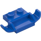 LEGO Blue Plate 1 x 2 with Spoiler (50949)