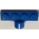 LEGO Blau Platte 1 x 4 mit Kugelgelenkpfanne (Kurz mit 4 Slots) (3183)