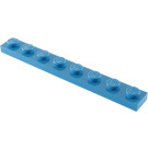 LEGO Blue Plate 1 x 8 (3460)