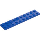 LEGO Blauw Plaat 2 x 10 (3832)