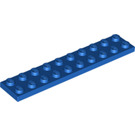 LEGO Blue Plate 2 x 10 (3832)