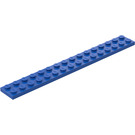 LEGO Bleu assiette 2 x 16 (4282)