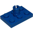 LEGO Bleu assiette 2 x 3 avec Hélicoptère Rotor Titulaire (3462)