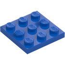 LEGO Niebieski Talerz 3 x 3 (11212)