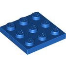 LEGO Blauw Plaat 3 x 3 (11212)