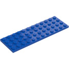 LEGO Blauw Plaat 4 x 12 (3029)