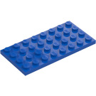 LEGO Blauw Plaat 4 x 8 (3035)