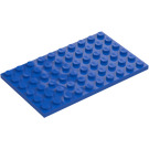 LEGO Blå Plade 6 x 10 (3033)