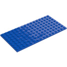 LEGO Blauw Plaat 8 x 16 (92438)