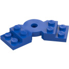 LEGO Blau Platte Rotated 45° (79846)