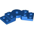 LEGO Blauw Plaat Rotated 45° (79846)
