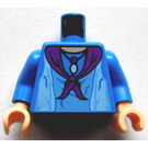 LEGO Blue Professor Trelawney Torso (973)