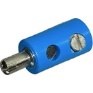 LEGO Blue Prong Electric Connector with 2 Plug Holes