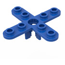 LEGO Bleu Hélice 4 Lame 5 Diameter avec connecteur ouvert (2479)