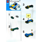LEGO Blauw Racer 4309 Instructions