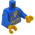 LEGO Blauw Steen Raider Jet Torso (973)