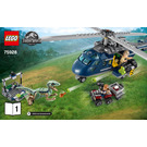 LEGO Blue's Helicopter Pursuit 75928 Ohjeet