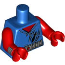 LEGO Blue Scarlet Spider Minifig Torso (973 / 88585)