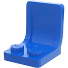 LEGO Blue Seat 2 x 2 with Sprue Mark in Seat (4079)