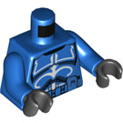 LEGO Blau Senate Commando Captain Minifig Torso (973 / 76382)