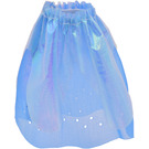 LEGO Blue Sheer Skirt with Shimmery Layer