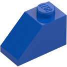 LEGO Blauw Helling 1 x 2 (45°) (3040 / 6270)